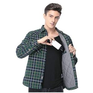 ✔NEW! Men's 🔥HEATED🔥 Flannel Jacket